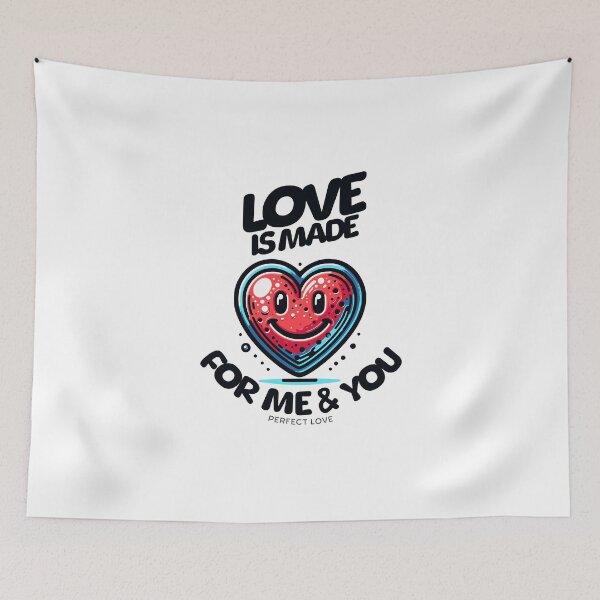 Item preview, love is made for you & me designed and sold by INKNIK.