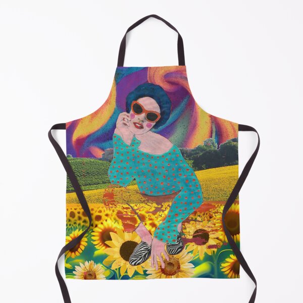 Artikelvorschau, Dame in Sonnenblumen entworfen und verkauft von GasconyPassion.