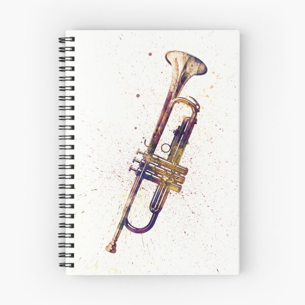 Item preview, Trumpet Abstract Watercolor designed and sold by ArtPrints.