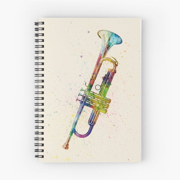 Item preview, Trumpet Abstract Watercolor designed and sold by ArtPrints.
