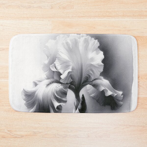 Item preview, Single iris flower designed and sold by CardsStudio.