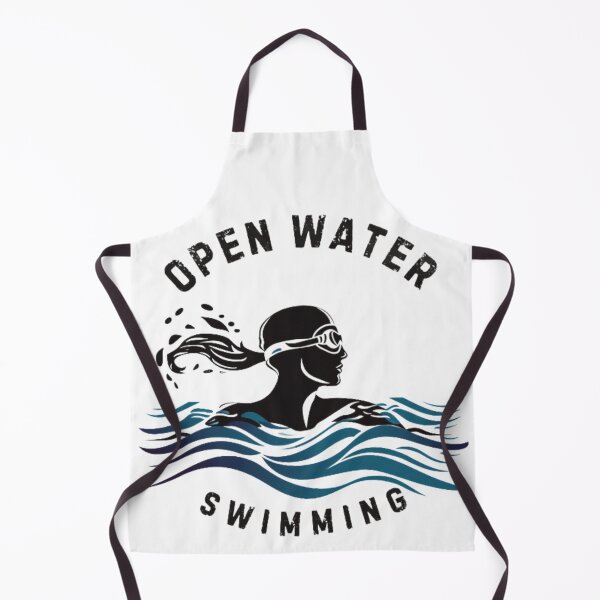Item preview, Open Water Swimmer Mask - Female - with text designed and sold by TheDigitalAnvil.