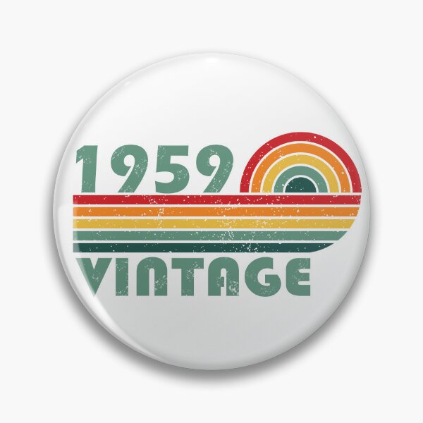 Item preview, Born in 1959 vintage retro classic birthday designed and sold by Alexaltay.