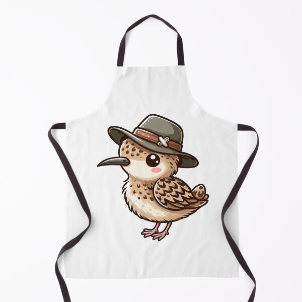 Item preview, Cool Curlew in Hat designed and sold by ArtfulWeave.