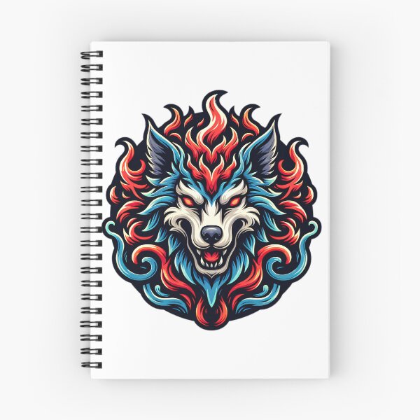 Item preview, Colored Wolf designed and sold by Alahchin Art.