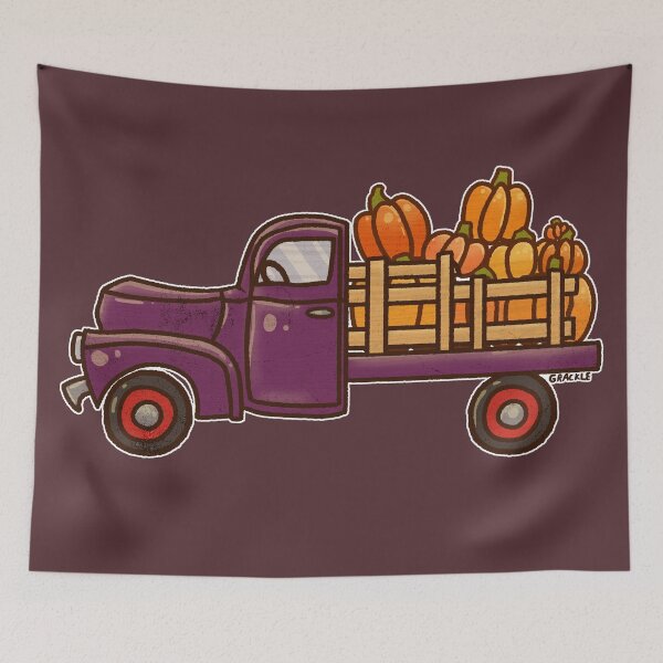 Item preview, Pickup A Pumpkin! (Purple Version) designed and sold by JanGrackle.