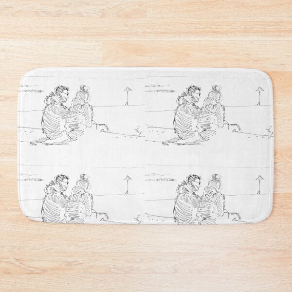 Item preview, Couple Sitting On Sea Wall At Exmouth Beach designed and sold by MikeJory.