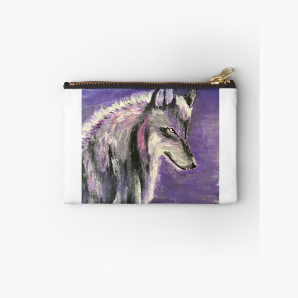 Item preview, Acrylic painting of wolf  designed and sold by Aroeldesigns.