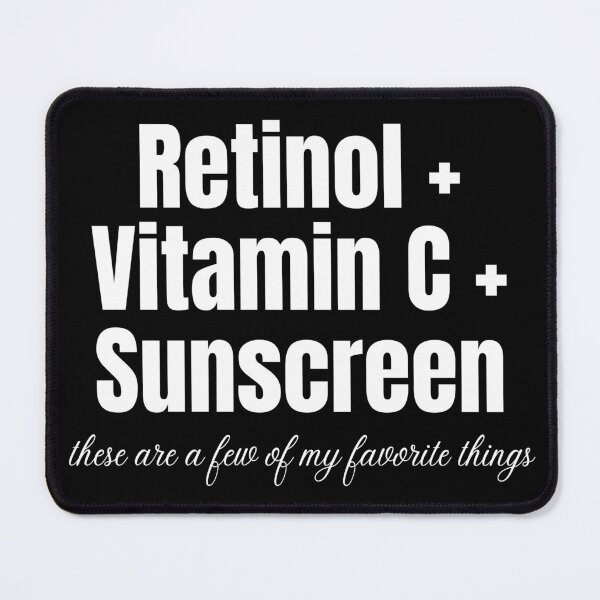Item preview, Retinol vitamin C and sunscreen - aesthetic esthetician nurse skin care dermatology botox designed and sold by Micro-dose.