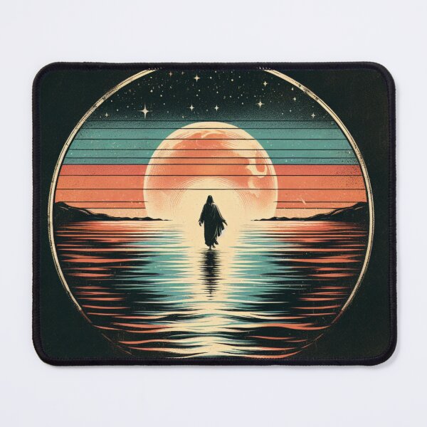 Item preview, Jesus Walking On Water Vintage Inspiring Empowering Mystical Spiritual designed and sold by DEEZAYN.