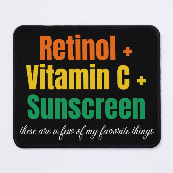Item preview, Retinol vitamin C and sunscreen - aesthetic esthetician nurse skin care dermatology botox designed and sold by Micro-dose.