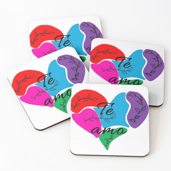 Item preview, un corazon colorido designed and sold by TroviTutto.