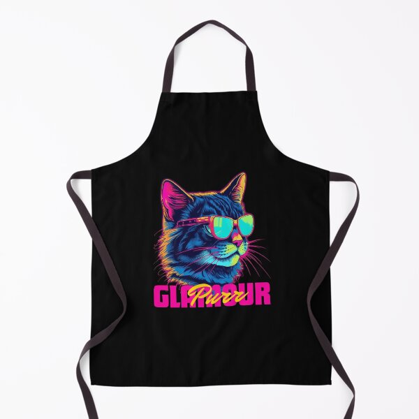 Item preview, Vintage Glamour Purr. Retro Cat Art. designed and sold by GiveMeMood.