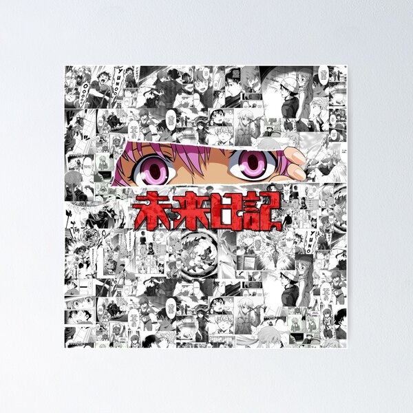 19947 Mirai Nikki Redial Anime Decor Wall Print Poster