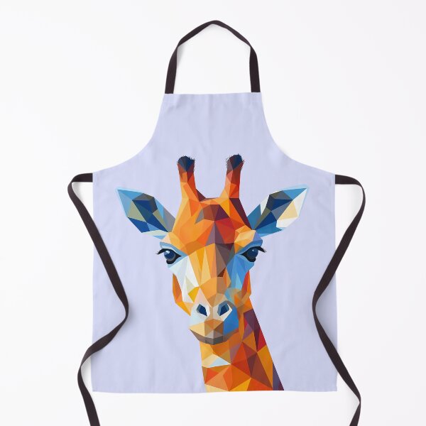 Item preview, Geometric Giraffe Head designed and sold by Weirdanya.