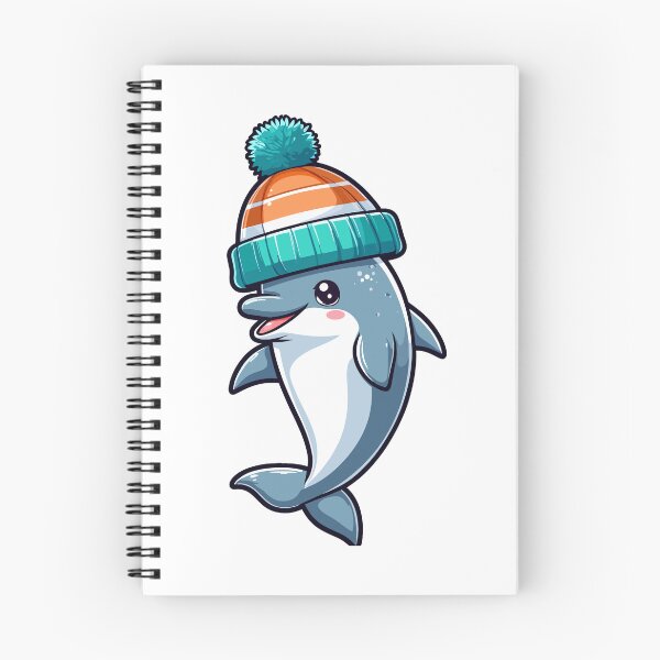 Item preview, Cool Dolphin in Hat designed and sold by ArtfulWeave.