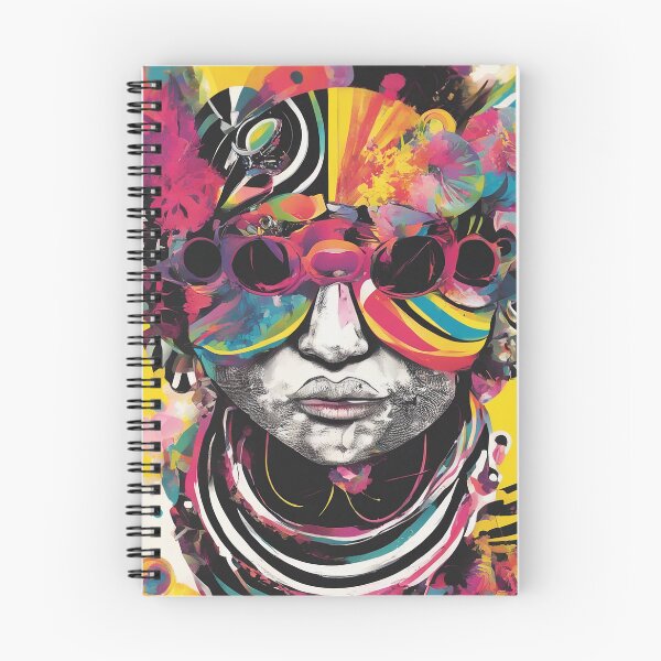 Item preview, Technicolor Cyberpunk Goggles Space Girl designed and sold by TexasJenny.