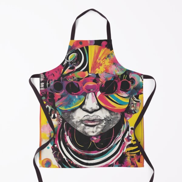 Item preview, Technicolor Cyberpunk Goggles Space Girl designed and sold by TexasJenny.