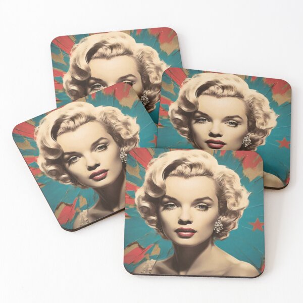 Item preview, Glitter of the Past: Golden Screen Icons in Vintage Pop Art designed and sold by Silveira-Jess.