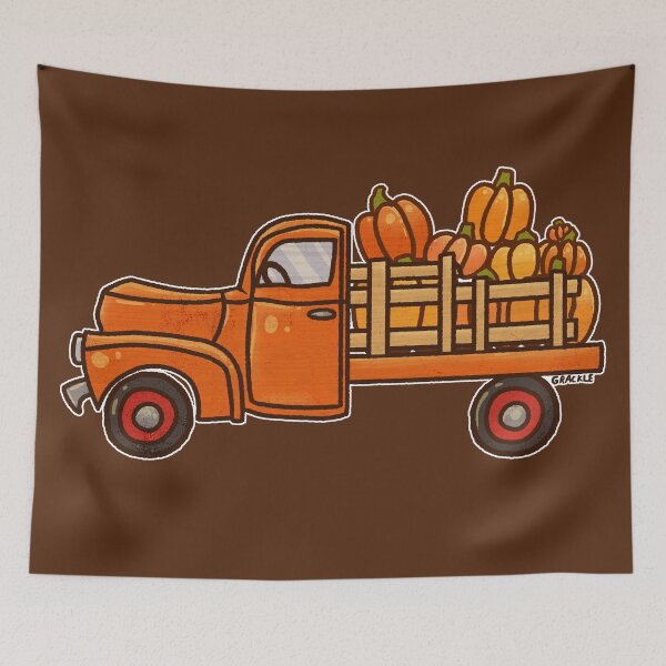 Item preview, Pickup A Pumpkin! (Orange Version) designed and sold by JanGrackle.