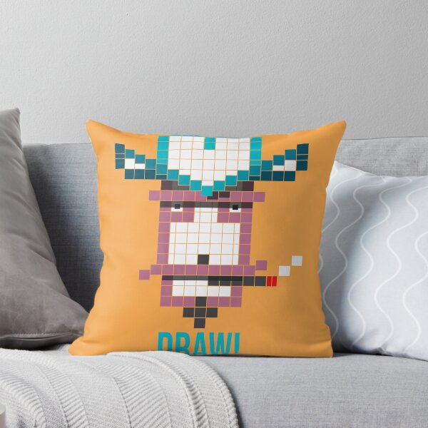 Item preview, Draw! Gift for a Cowboy who loves Pixel Art or gift for procrastinating Artist who can't get motivated to start that Drawing! designed and sold by stuinflipflops.