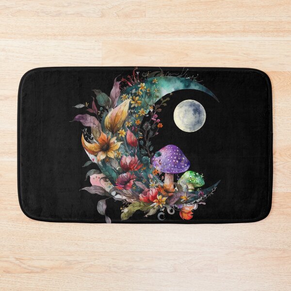 Item preview, Mystical Moon And Mushroom  designed and sold by LittleGnomad.