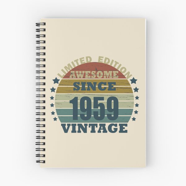 Item preview, Born in 1959 vintage retro classic birthday designed and sold by Alexaltay.