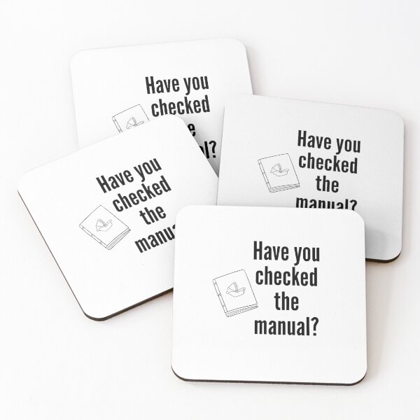 Item preview, Have you checked the manual?  designed and sold by BuckleUpDesign.