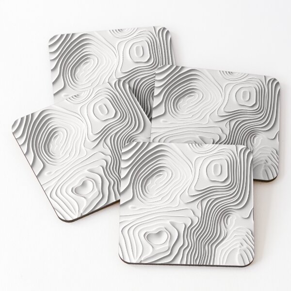 Item preview, Tiled Topographic Pattern designed and sold by dcrc.