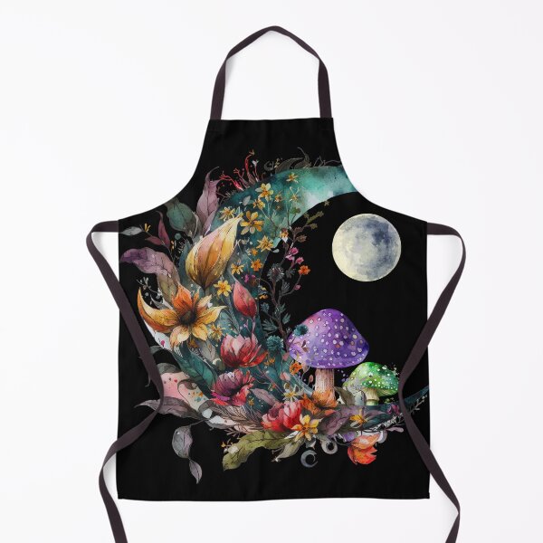 Item preview, Mystical Moon And Mushroom designed and sold by LittleGnomad.