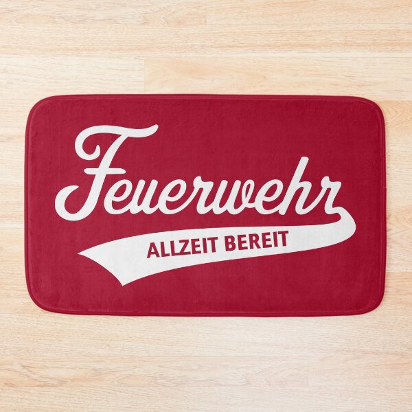 Item preview, Fire Department – Always Ready (Firefighter / Lettering / White) designed and sold by MrFaulbaum.