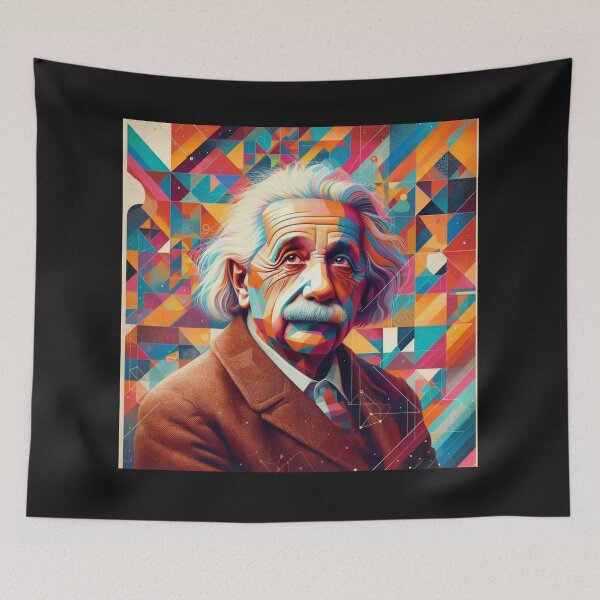 Item preview,   Albert Einstein designed and sold by sevenmountains.