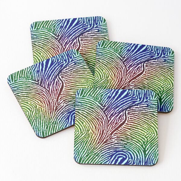Item preview, Rainbow Fingerprints - Seamless Pattern designed and sold by Chubuter.
