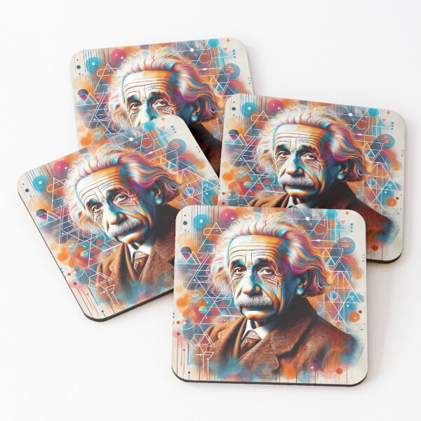 Item preview,  Albert Einstein designed and sold by sevenmountains.