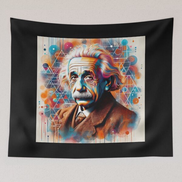 Item preview,  Albert Einstein designed and sold by sevenmountains.