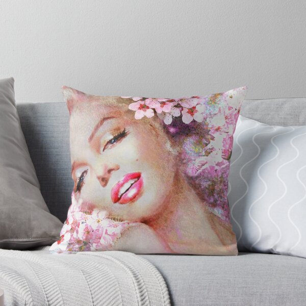 Item preview, Marilyn Cherry Blossoms Pink designed and sold by TheoDanella.