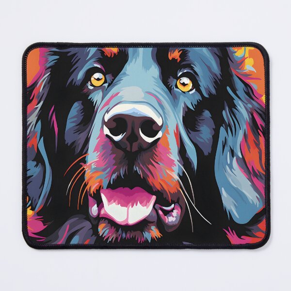 Item preview, Newfoundland dog portraits drawing. animal colorful. Animal throw pillow. designed and sold by formform.