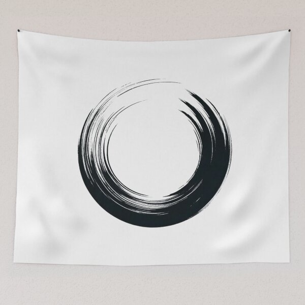 Item preview, Minimalism Eternal Void - Abstract Zen Circle designed and sold by Sovi14.