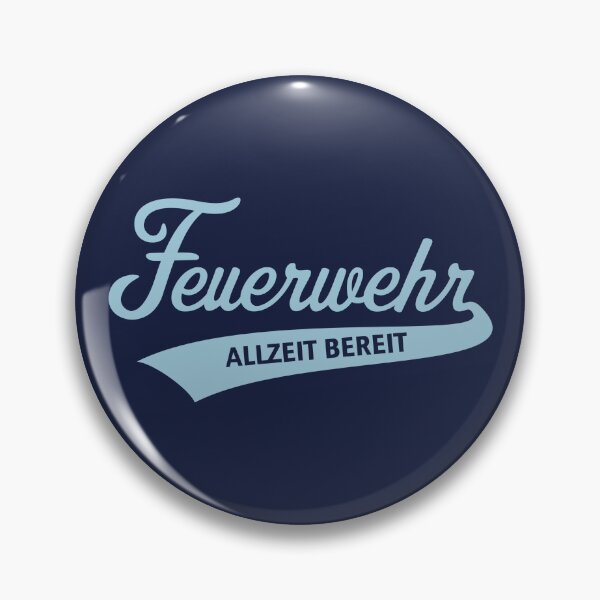 Item preview, Fire Department – Always Ready (Firefighter / Lettering / Sky Blue) designed and sold by MrFaulbaum.
