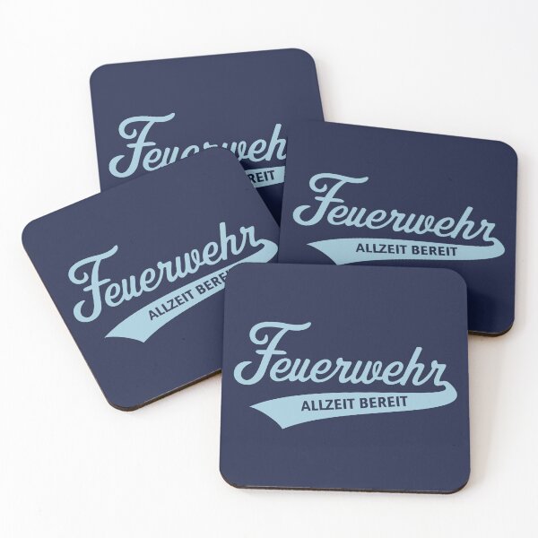 Item preview, Fire Department – Always Ready (Firefighter / Lettering / Sky Blue) designed and sold by MrFaulbaum.