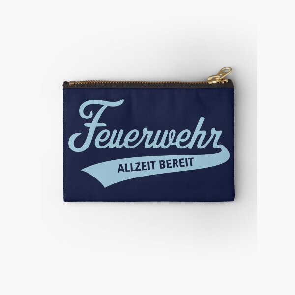 Item preview, Fire Department – Always Ready (Firefighter / Lettering / Sky Blue) designed and sold by MrFaulbaum.