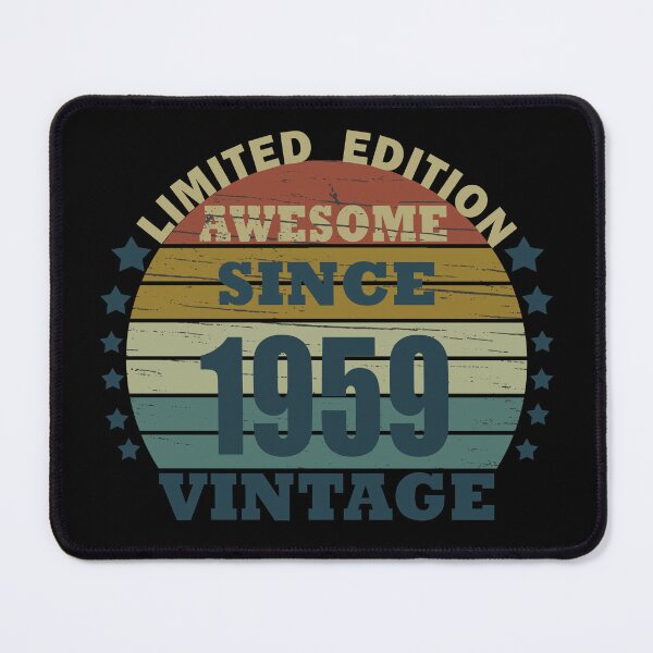 Item preview, Born in 1959 vintage retro classic birthday designed and sold by Alexaltay.