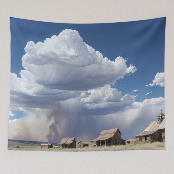 Item preview, Thunderstorm Over Montezuma County designed and sold by YuckyCat.