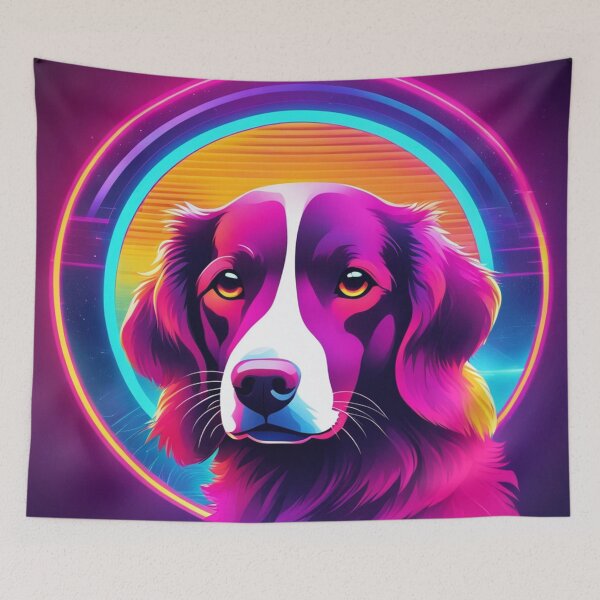 Item preview, Neon dogs designed and sold by The-Lerach.