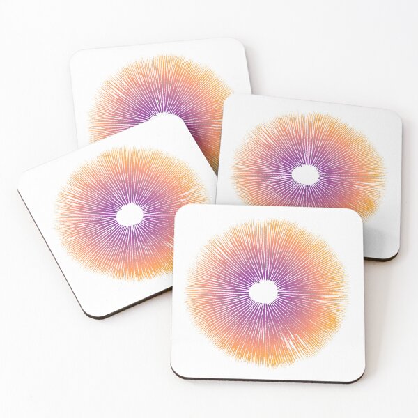 Item preview, Psilocybe Cubensis Psychedelic Mushroom Spore Print designed and sold by Mindhive Visuals.