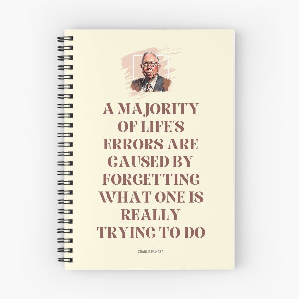 Item preview, Charlie Munger Quote for light background designed and sold by VarnaChitra.