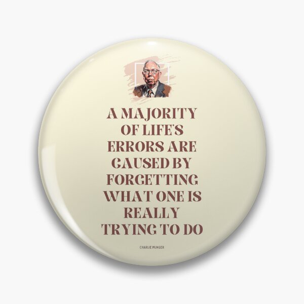 Item preview, Charlie Munger Quote for light background designed and sold by VarnaChitra.