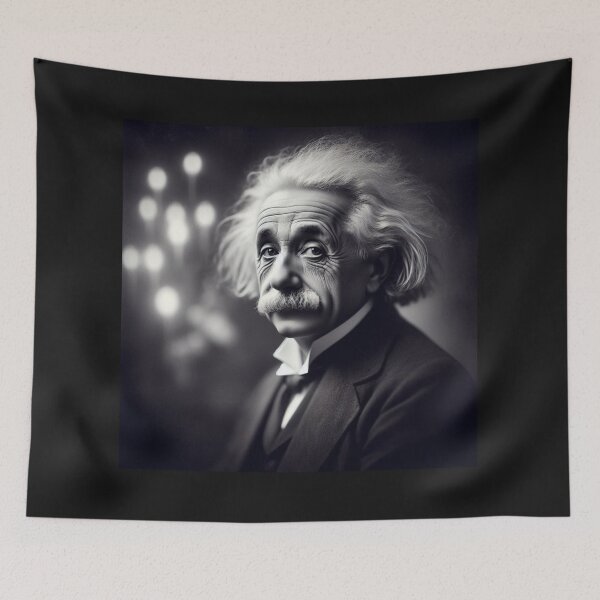 Item preview,  Albert Einstein designed and sold by sevenmountains.