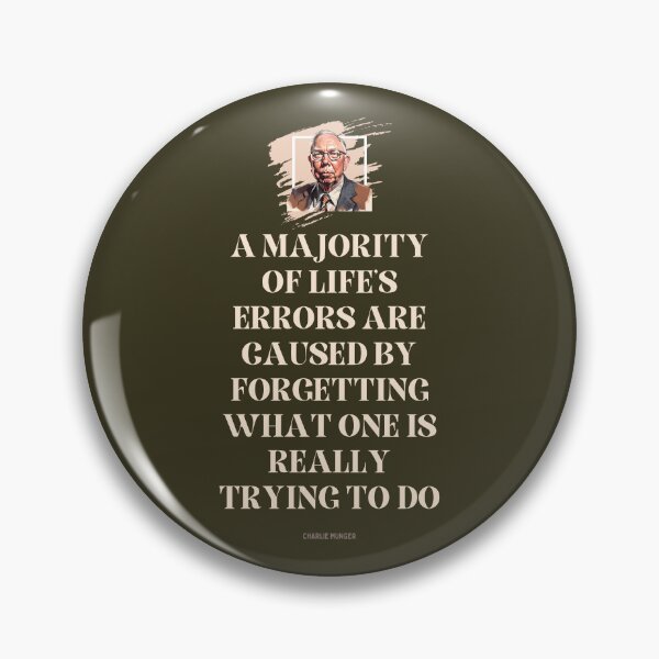 Item preview, Charlie Munger Quote Dark Background designed and sold by VarnaChitra.