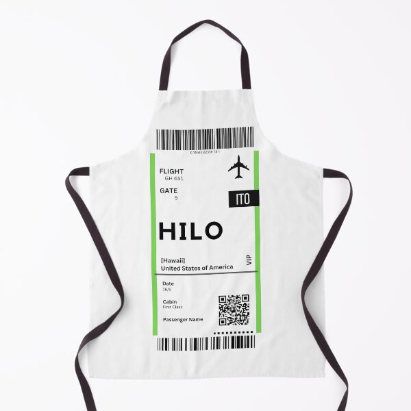 Item preview, Hilo, Hawaii Airplane Boarding Pass designed and sold by RoamInk.